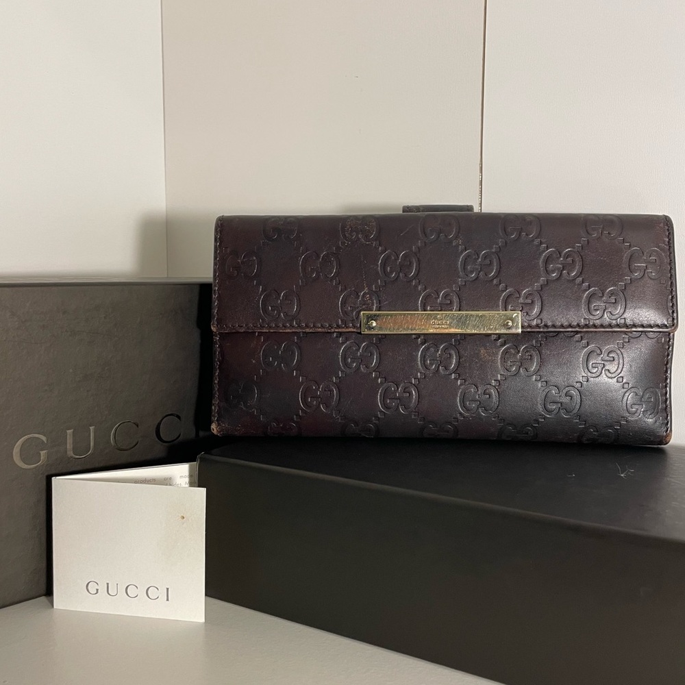GUCCI WALLET GUCCISSIMA